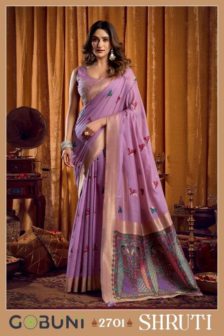 Gobuni shruti katha work cheapest sarees